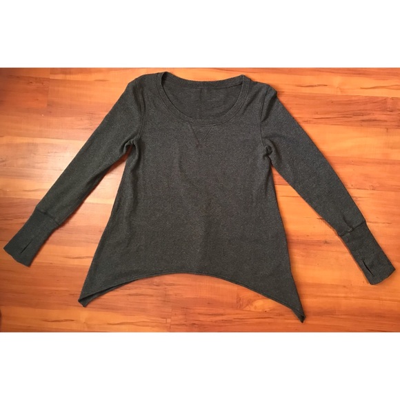lululemon tea lounge pullover Heathered Coal 10 - Picture 3 of 9